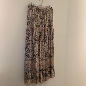 spell oasis maxi skirt pearl